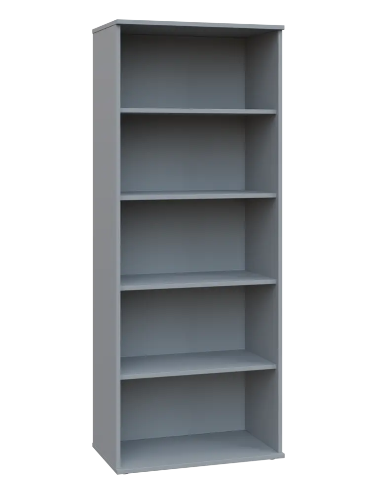 TN 5 - 7N kancelářská skříň, nika, 1822x720x400, šedá